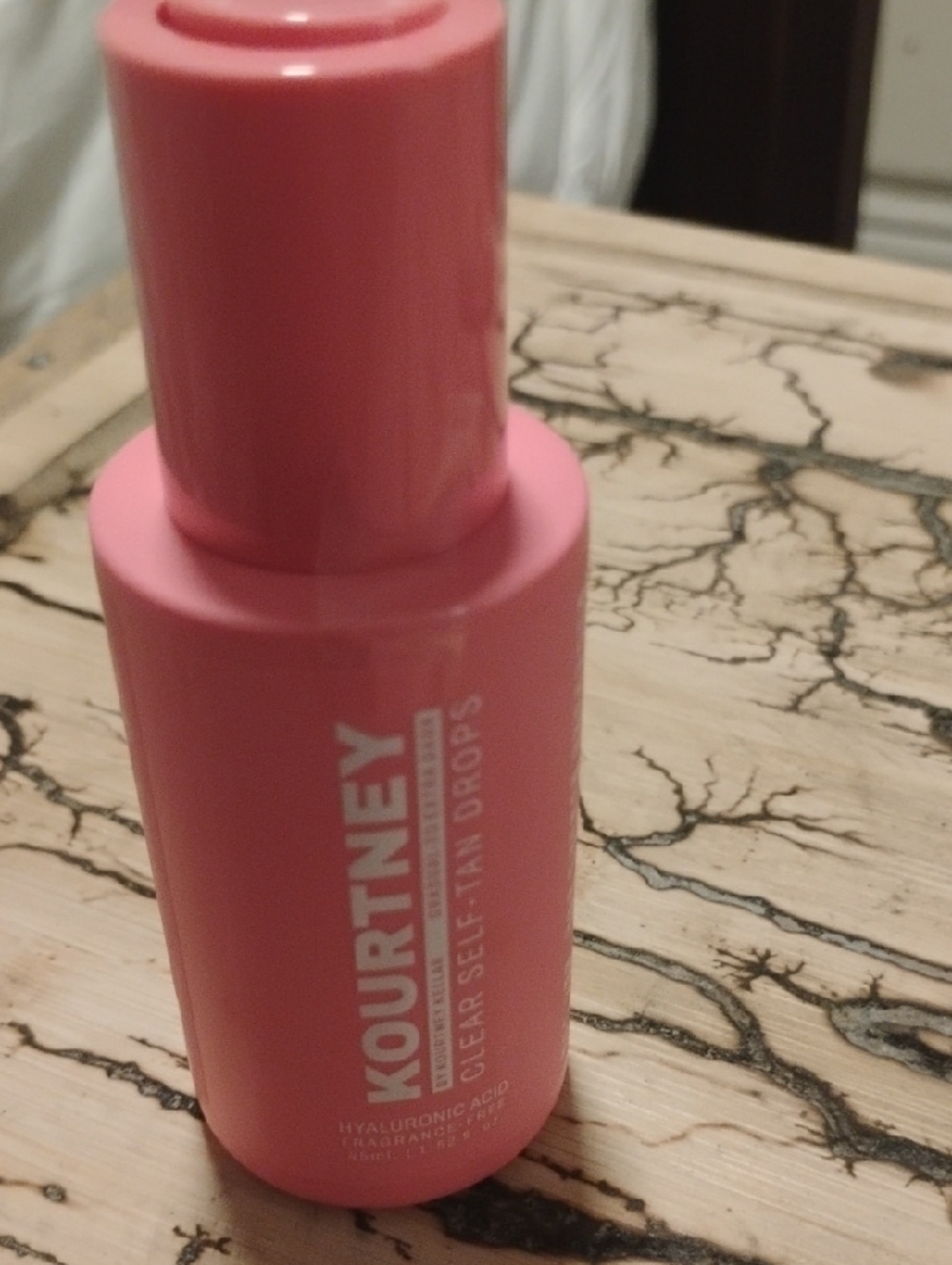Kourtney Clear Self-Tan Drops - 1.52 Oz New Lid Locked Shut